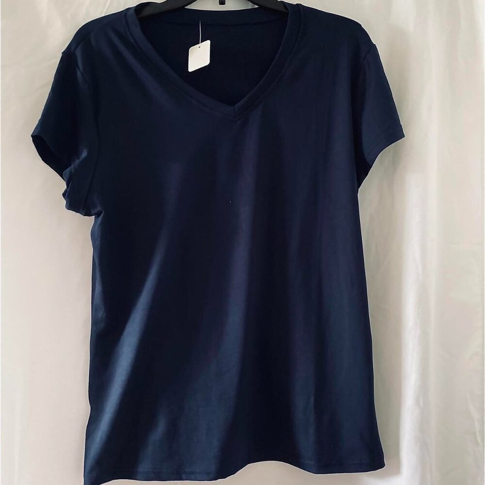 Dark Navy Blue T-Shirt [Logoless]